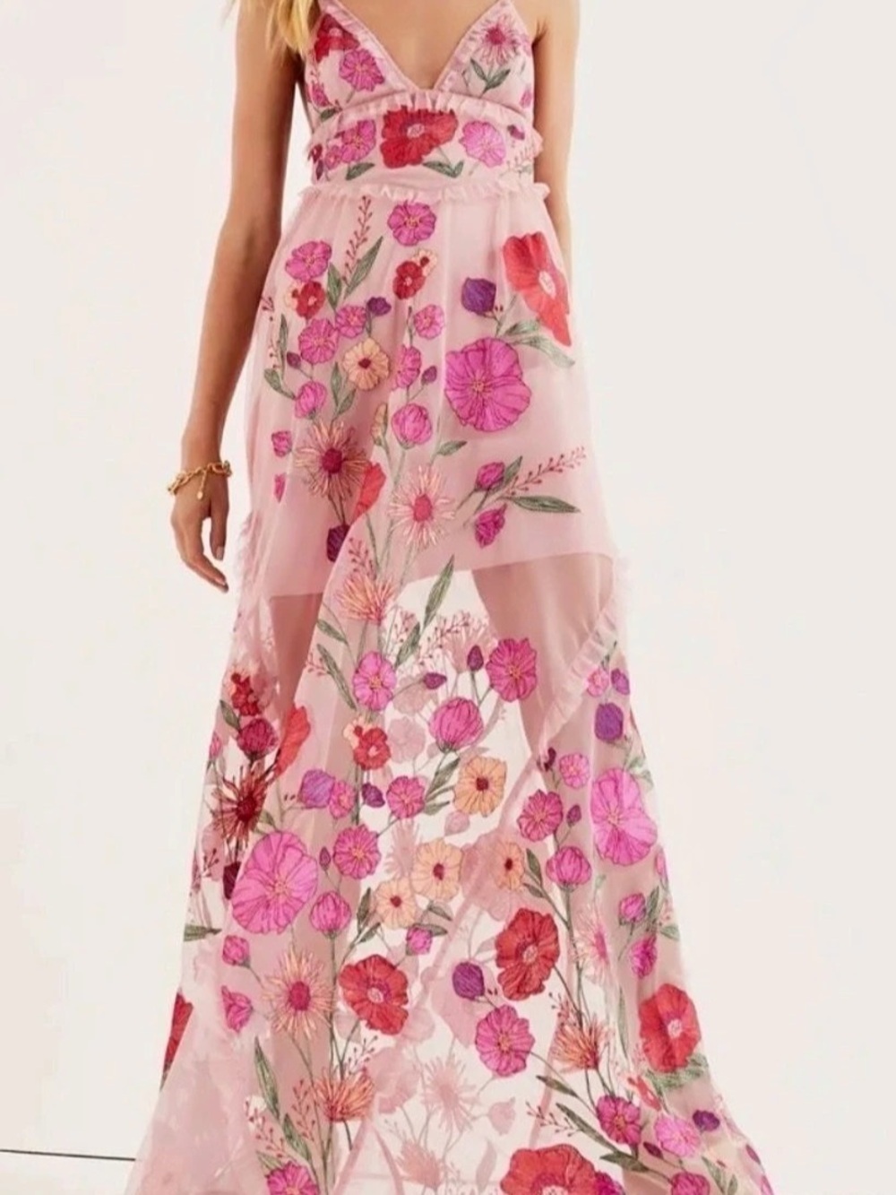 For Love & Lemons Kaylee Maxi